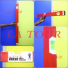 NIVEAU MAÇON DE 80CM MASTER TUBULAIRE ATLAS ROUGE NOIR