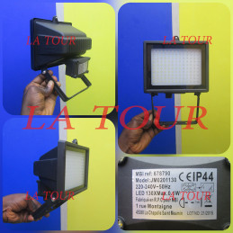 PROJECTEUR LED 7,8W IP44...