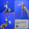 MITIGEUR LAVABO REF.(132229) LAGGI CHROME OR