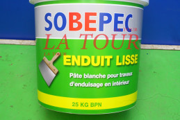 Enduit de lissage en pâte prêt à l'emploi 20 kg, 390615, Peinture et  droguerie