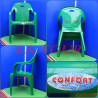 CHAISE PLASTIQUE  5KG CONFORT VERT FONCE