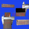 TUBE CARRE ACIER NOIR 5,80ML 50x50x1,50MM