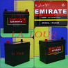 BATTERIE AUTOMOBILE 12V 45AH REF.(MFN45L) EMIRATE NOIR