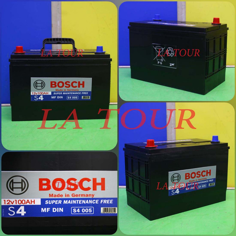 BATTERIE AUTOMOBILE 12V 100AH BOSCH NOIR