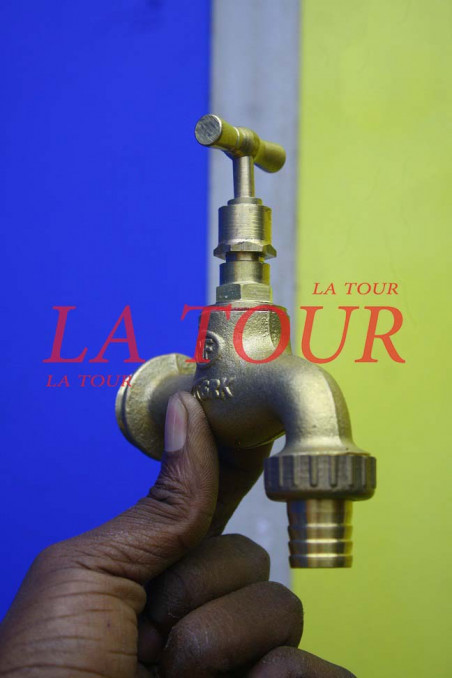 Tête de robinet laiton à cache entrée 20x27 - G.R.K