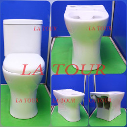 CUVETTE WC DE LUXE BLANC