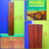 LAMBRIS (PARQUET) EN BOIS STRATIFIE 1230x200MM REF.(A301) BOIS FONCE