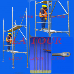ECHAFAUDAGE TUBE METALLIQUE...