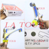ROBINET LAVABO A BOISSEAU 1/4 TOUR REF.(LEO-A13) LEO CHROME