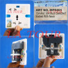 PRISE BIPOLAIRE 2P+INTERRUPTEUR (RPN4485) SVL ROYAL BLANC BLEU