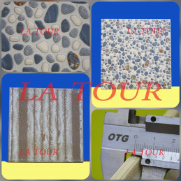 GRES MATE INDIEN 40x40 AU...