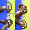 COSSE POUR PIQUET DE TERRE (32x28)MM CUIVRE