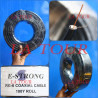 CABLE TELEVISION (100YARD/90ML) (R6-6) COAXIAL E-STRONG NOIR