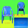 CHAISE PLASTIQUE  5KG PRESIDENT BLEU NUIT CHAISE PLASTIQUE  5KG PRESIDENT BLEU NUIT