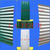 TOLE ONDULÉE 2000x900x0,17MM LISSE GKS BRAND LAQUE VERT FONCE