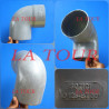 COUDE PVC 1/4 Ø 125 SOTICI GRIS