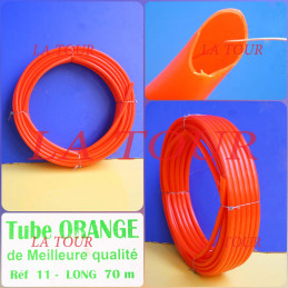 TUBE Ø 11MM 70ML PLASTIQUE...