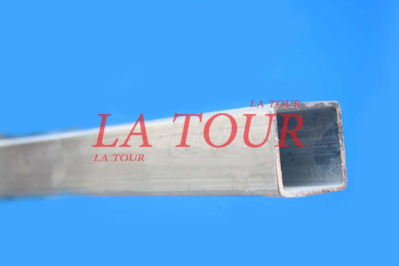 Tube Carré Acier Galvanisé 40x40x2mm - Longueur 3 Mètres - Pour Serrurerie Et Bricolage