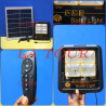 LAMPADAIRE LED SOLAIRE  04LAMP 100W (24*22)CM SKY HIGH +COMM NOIR