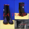 BOTTES DE SECURITE EN CAOUTCHOUC BT N°42 SEMELLE NOIR