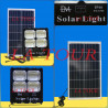 PROJECTEUR SOLAIRE  300W REF.(EM8300) IP66 +COMMANDE EM NOIR