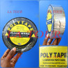 BANDE D'ETANCHEITE ALU AUTOCOLLANTE 05CM (10ML) POLYTAPE NOIR