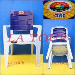 CHAISE PLASTIQUE CIVIC...