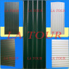 TOLE ONDULEE 2000x900x0,18MM TISSEE GKS  LAQUE VERT FONCE TOLE ONDULEE 2000x900x0,18MM TISSEE GKS  LAQUE VERT FONCE
