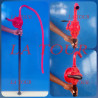 POMPE MANUELLE POUR EJECTION GASOIL JAY PUIT Ø 32 (WP32) ROUGE