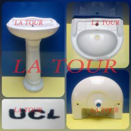 LAVABO EN PORCELAINE 60CM...