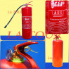 EXTINCTEUR A POUDRE 09KG A MANOMETRE  CSA ROUGE