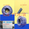 GAINE ANNELEE Ø 40MM ROULEAU DE 25ML BULB QUALITY GRIS