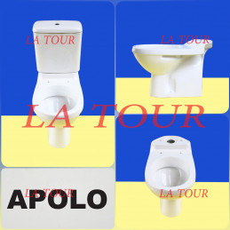 CUVETTE WC APOLO BLANC