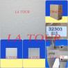 GRES ANTIDERAPANT 30x30 LUSTRE CAP(1ER CHOIX) REF(32303) BEIGE PORF GRIS