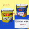 PEINTURE A HUILE ALKYDE 20,00KG SOBEMAT SOBEPEC MATE POCHEE BLANC