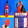 EXTINCTEUR CO2 EVAPORISATEUR DE DIOXYDE DE CARBONE 05KG GOLD KBI ROUGE