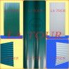 TOLE ONDULEE 2000x900x0,15MM LISSE THOR LAQUEE VERTE