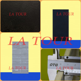 GRES MATE 30x60 CHINOIS NOIR