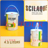 PEINTURE A HUILE SCIL  04,50KG REF.(SCILAQUE) ROUGE ECARLATE