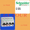 DISJONCTEUR TETRAPOLAIRE 125A SCHNEIDER GRIS