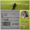 APPLIQUE PLAFONNIERE A 4 DOUILLES E14  XELUX BLANC