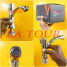 ROBINET LAVABO BEC COURBE 1/4 POWER STAR CHROME