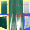 TOLE ONDULEE 2000x900x0,14MM LISSE DDS LAQUEE VERTE FONCEE