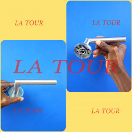 POIGNEE DE PORTE SUR ROSACE...