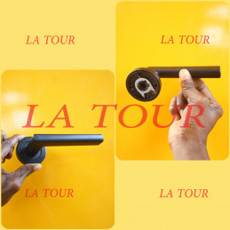 POIGNEE DE PORTE SUR ROSACE...