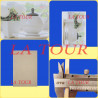 FAIENCE INDIEN (30x45) DECOR THEIERE REF(BASIC PROVENCE) BEIGE