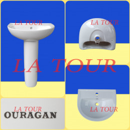 LAVABO EN PORCELAINE 57CM...