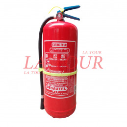 EXTINCTEUR A POUDRE 09KG A...