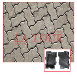 MOULE DE PAVE DECORATIF...