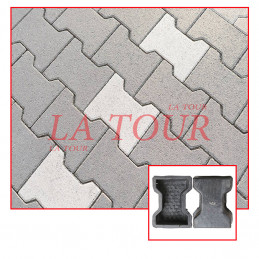 MOULE DE PAVE DECORATIF...